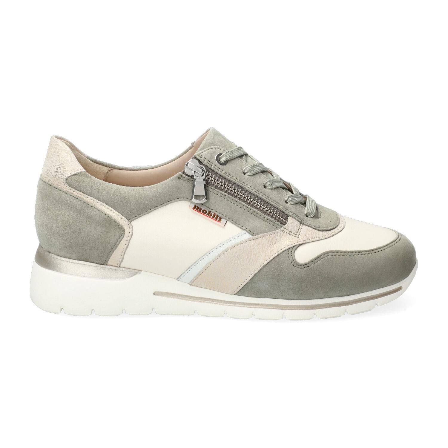 lacets femme modèle Ereen Kaki clair - Mephisto